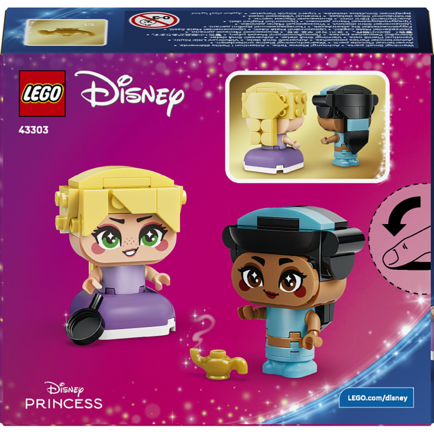 LEGO Disney Princess Mini Yasemin ve Rapunzel 43303