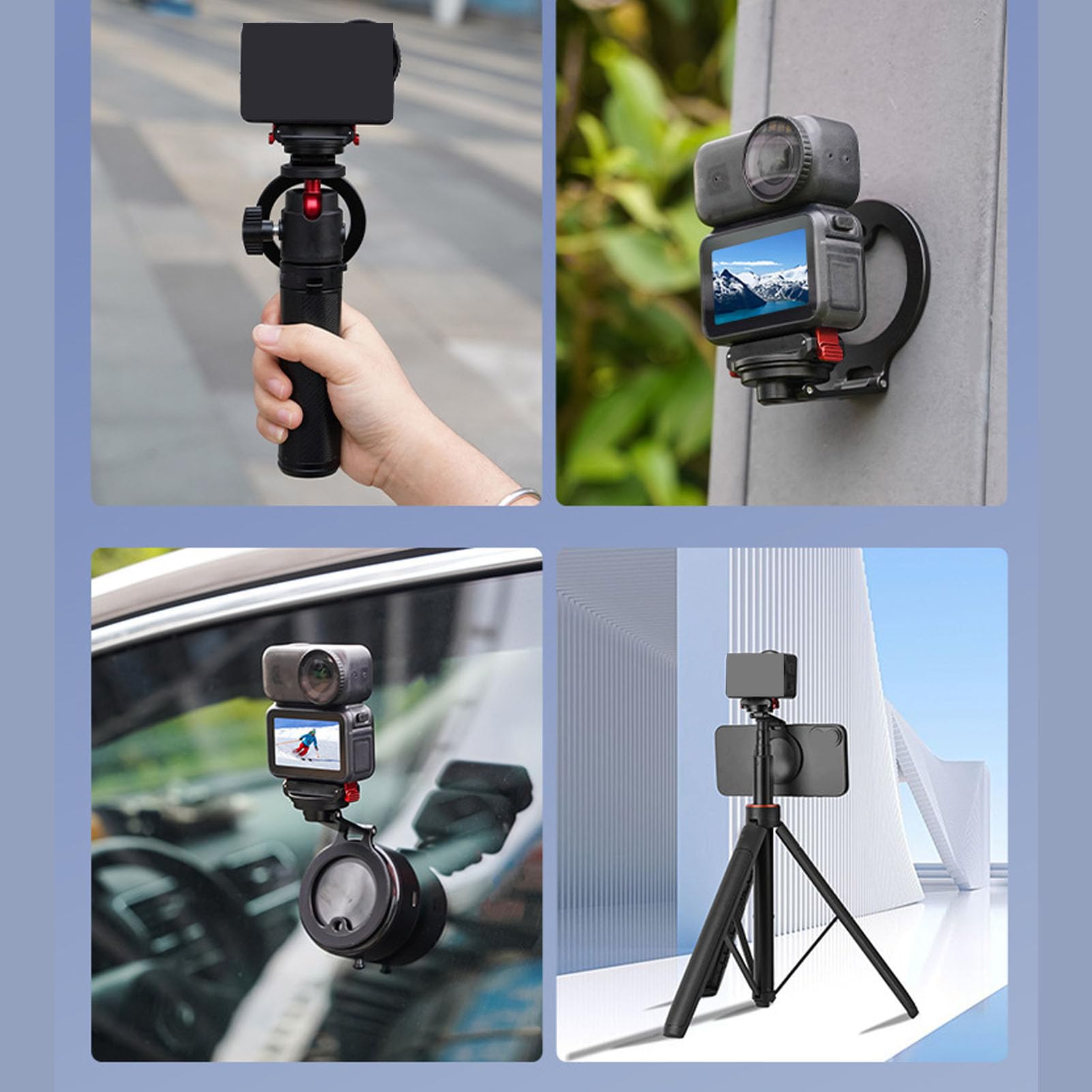 Magnetic Mount for 6,Strong Magnetic Attachment | Costruzione in lega di alluminio, design a sgancio rapido, regolabile su 3 assi