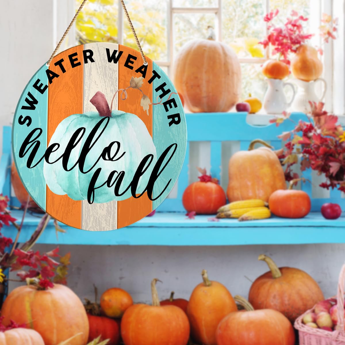 Paint a Fall Welcome Sign - Pamela Groppe Art - Acrylic Painting for Beginners