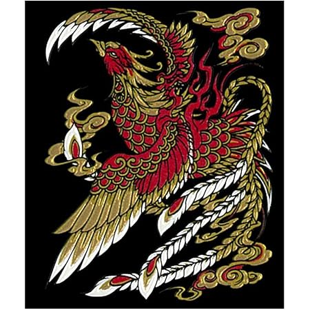 Amazon Co Jp 東洋ケース シール デコレーション スマホ ガラケー 蒔絵シール 守護神獣絵巻 青龍 Shinju 01 おもちゃ