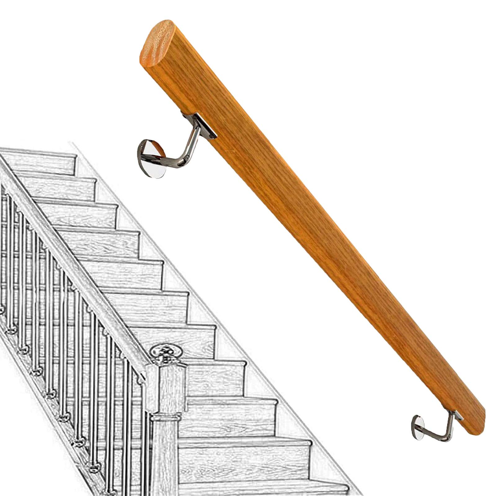 Barre de support de couloir pour la sécurité des personnes âgées à la maison