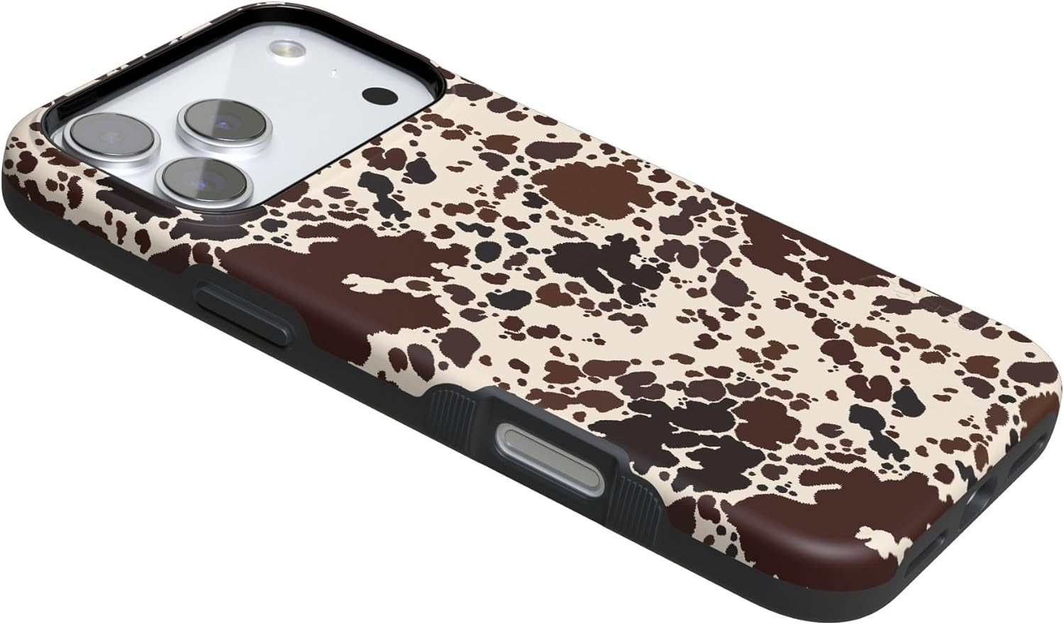 Casely iPhone 17 Pro Max Case | Cowgirl Envy | Cow Print | Bold Protective Design | Compatible with MagSafe