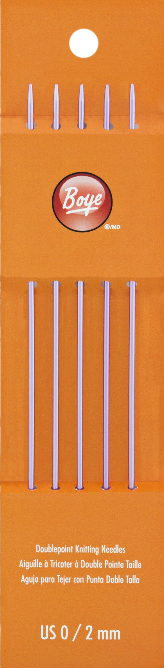 Simplicity 7-Inch Double Point Aluminum Knitting Needles