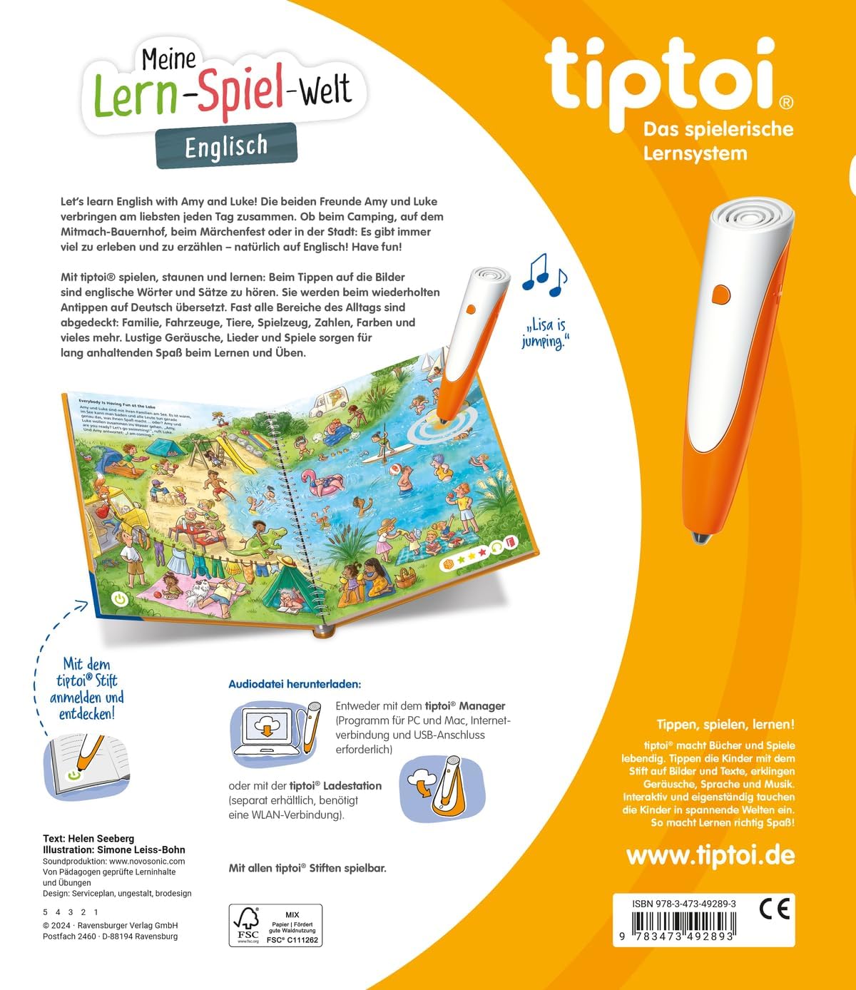 tiptoi Ravensburger 00110 - Set per bambini