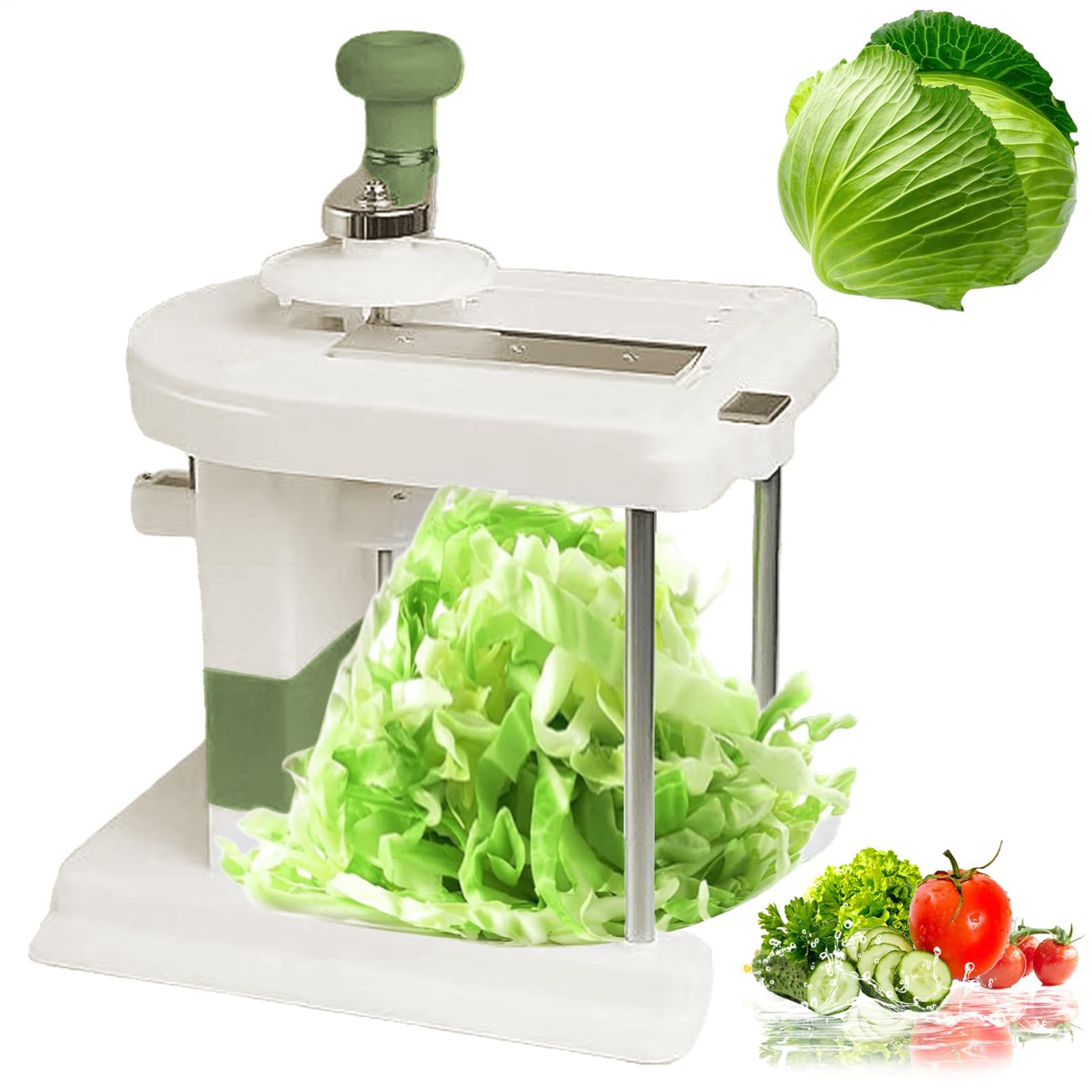 Picadora, cortador de chucrut manual – Ayuda de cocina, con, cocina para verduras, frutas,