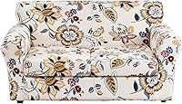 Vista 44 de CRFATOP Fundas para sillas suaves de 2 piezas para perros, fundas elásticas para sillón de 1 plaza, fundas de muebles de sofá lavables con 1 funda