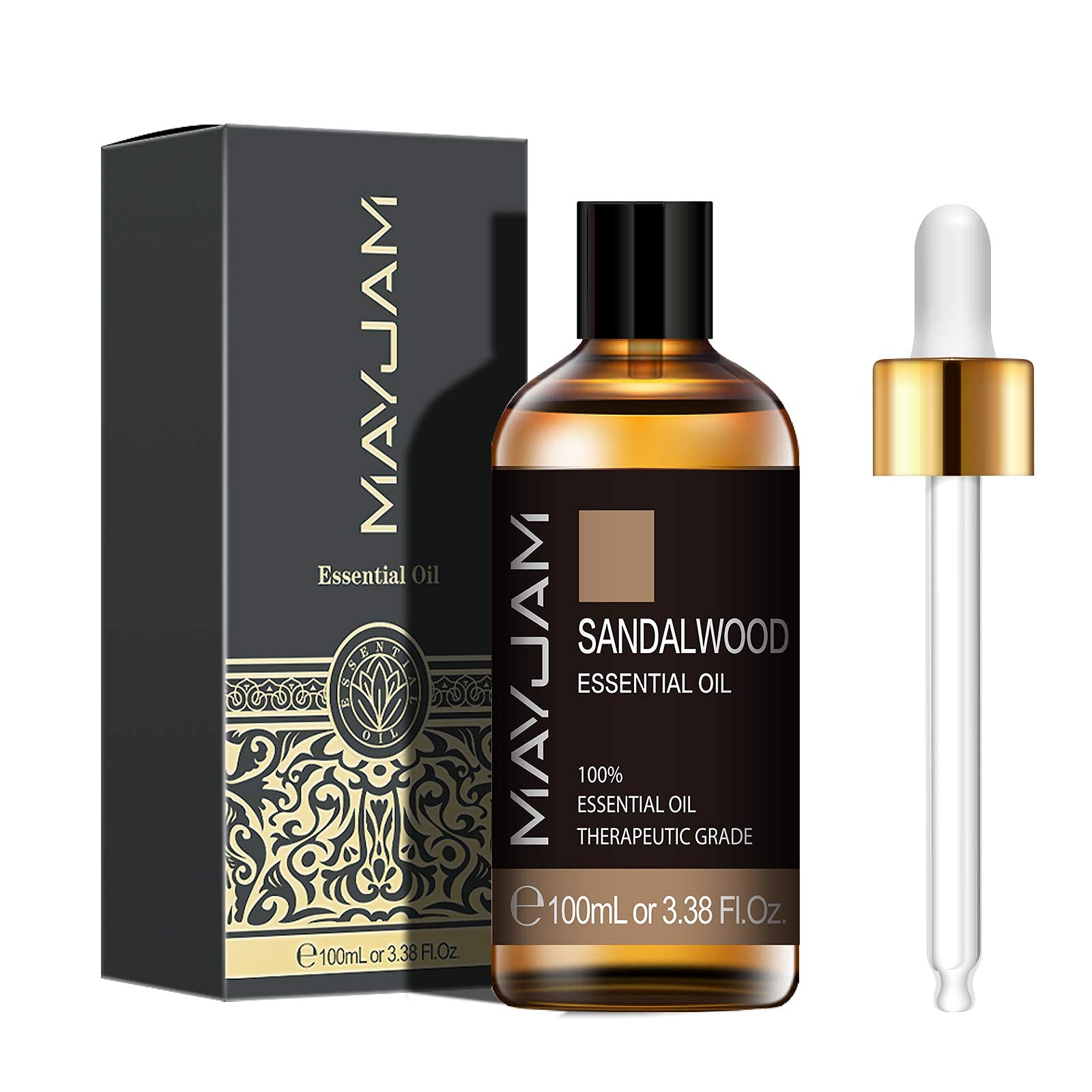 Amazon | MAYJAM エッセンシャルオイル サンダルウッド アロマオイル