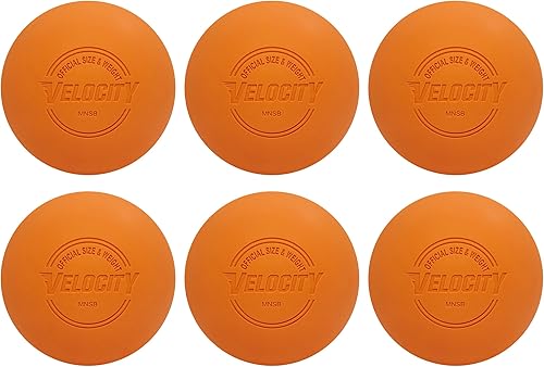 Miniatura 99 de Pelotas de lacrosse Velocity - 1, 2, 3, 6, 12, 18, 24, 36, 60 y 120 paquetes - para práctica, tamaño oficial aprobado por la NFHS y la universidad