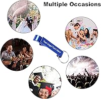 Vista 7 de 100 llaveros personalizados para abrebotellas a granel, recuerdos de boda con logotipo grabado, texto personalizado, abrebotellas de cerveza