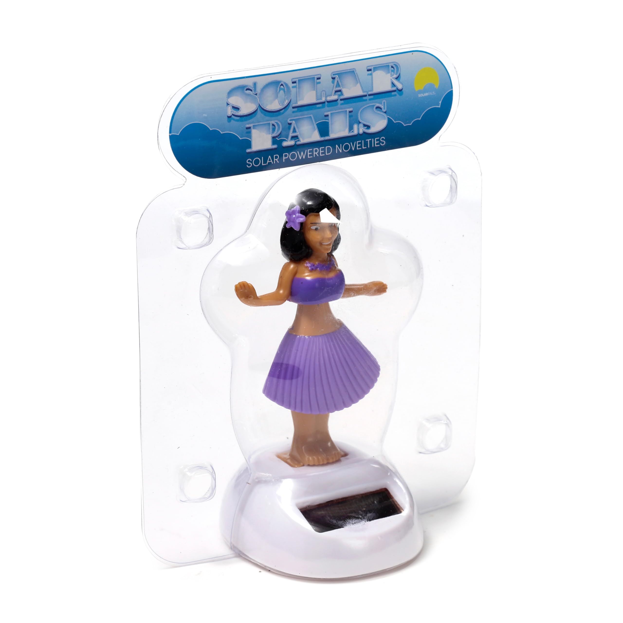 Puckator FF44 - Soprammobile Alimentato ad energia Solare, a Forma di Ballerina polinesiana 6 x 6 x 10 cm