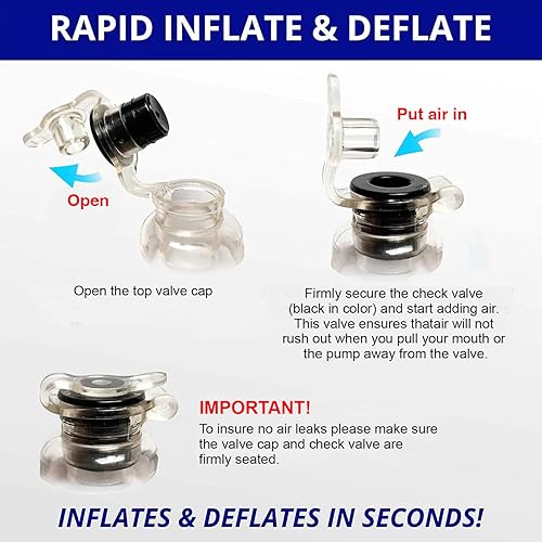 Miniatura 3 de Jet Creations Juguete inflable de cebra de 60 pulgadas de alto, para decoración de diversión infinita, globos de fiesta para niños y adultos,