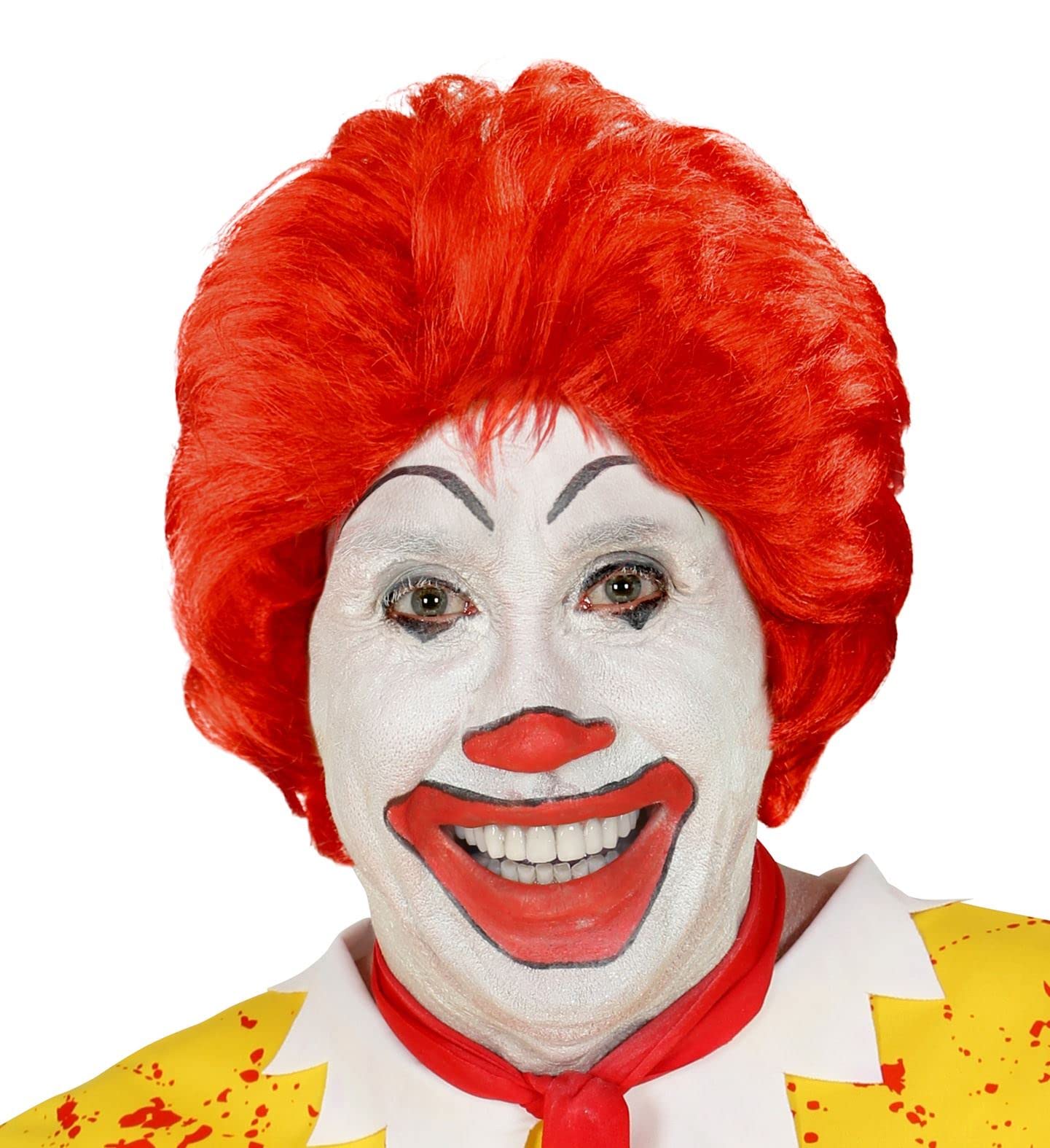 Widmann 01994 McKiller Clown Wig in Box Theme Party Halloween