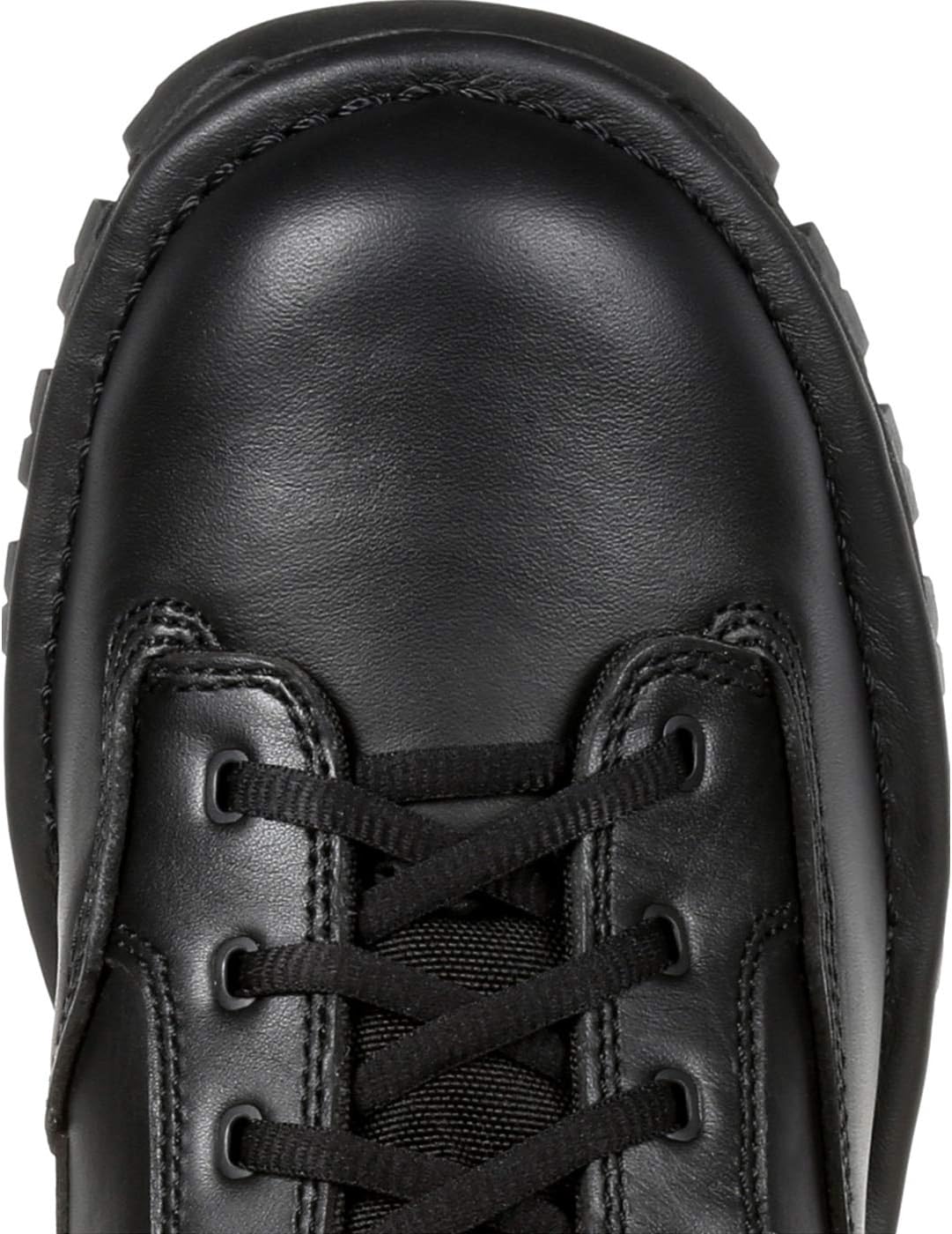 ROCKY Women's Portland 8" Black Side Zip Waterproof Public Service Boot