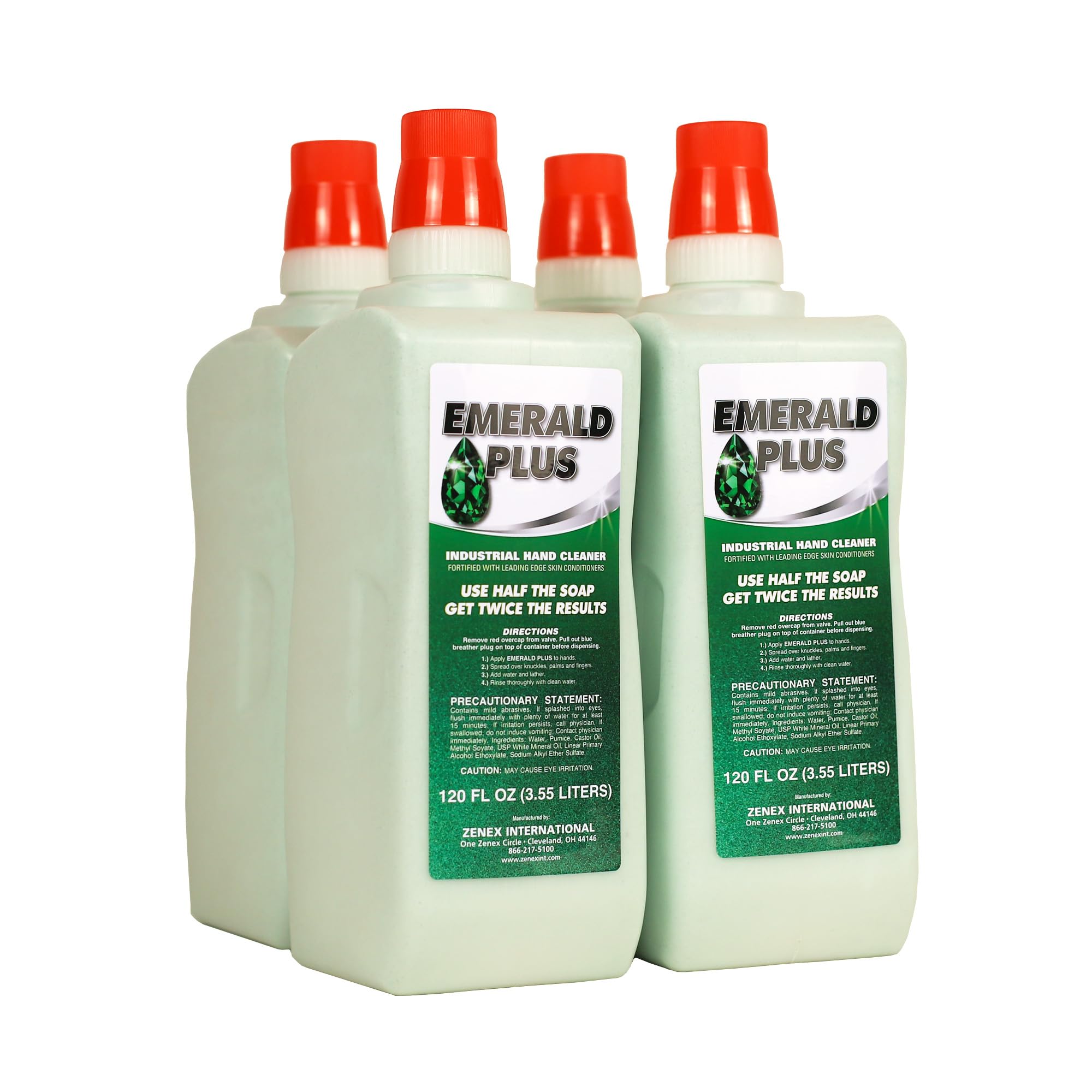 Amazon.com: Zenex Emerald Plus Hand Soap - Industrial Hand Cleaner