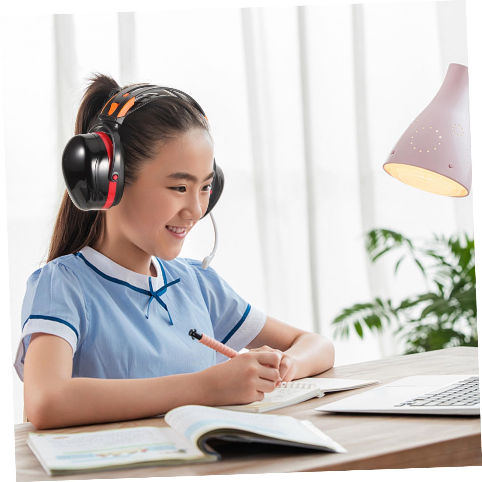 DOITOOL 3 Piezas orejeras insonorizadas auriculares con cancelación de ruido auriculares antiruido auriculares a prueba de ruido auriculares con cable auriculares cable auriculares estéreo