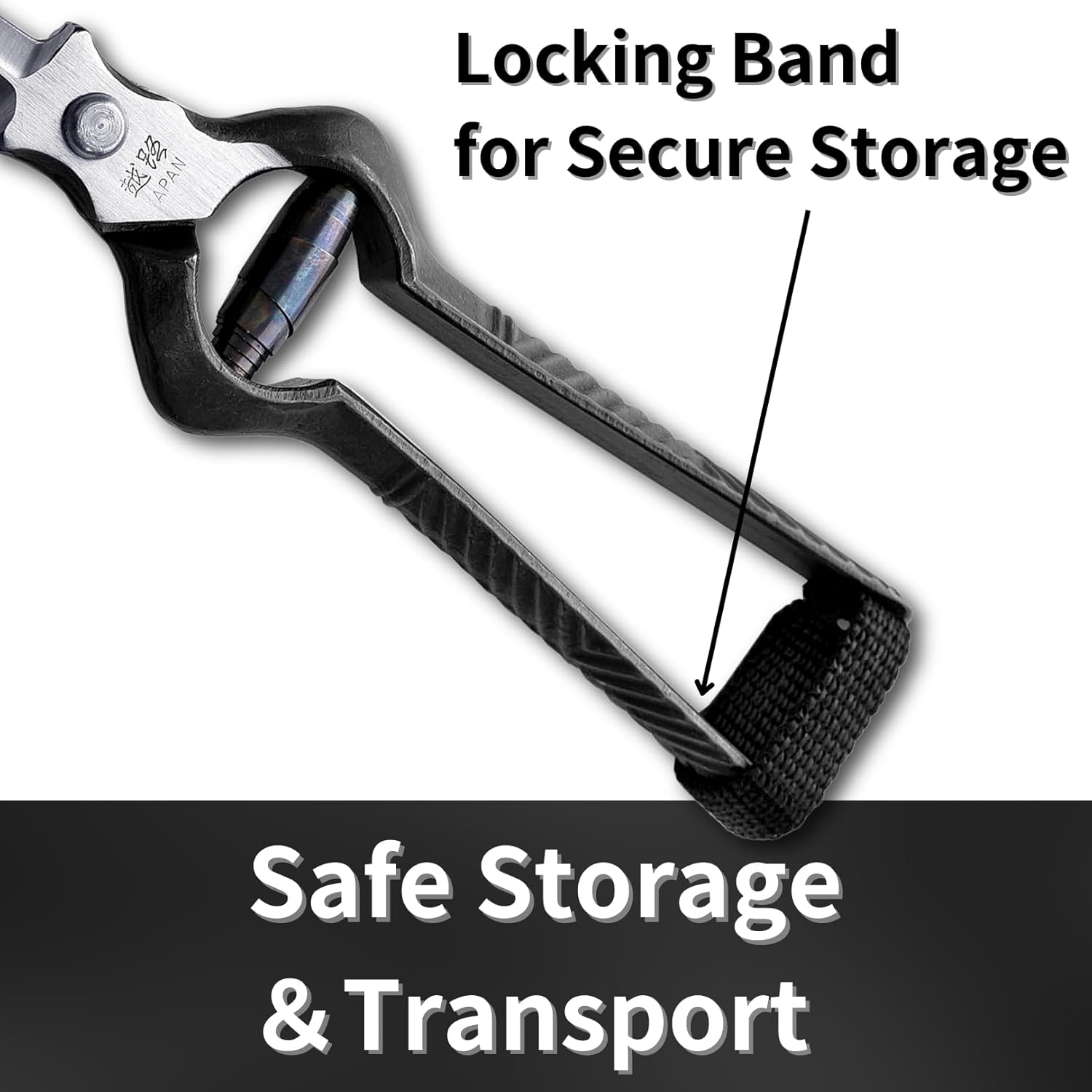 Professional Bonsai Trimming Scissors 7" [Extra Pointed Tips] Made in JAPAN, Plant Trimming Shears, Hand Forged Japanese Carbon Steel Blade, Spring Loaded Handle, Black