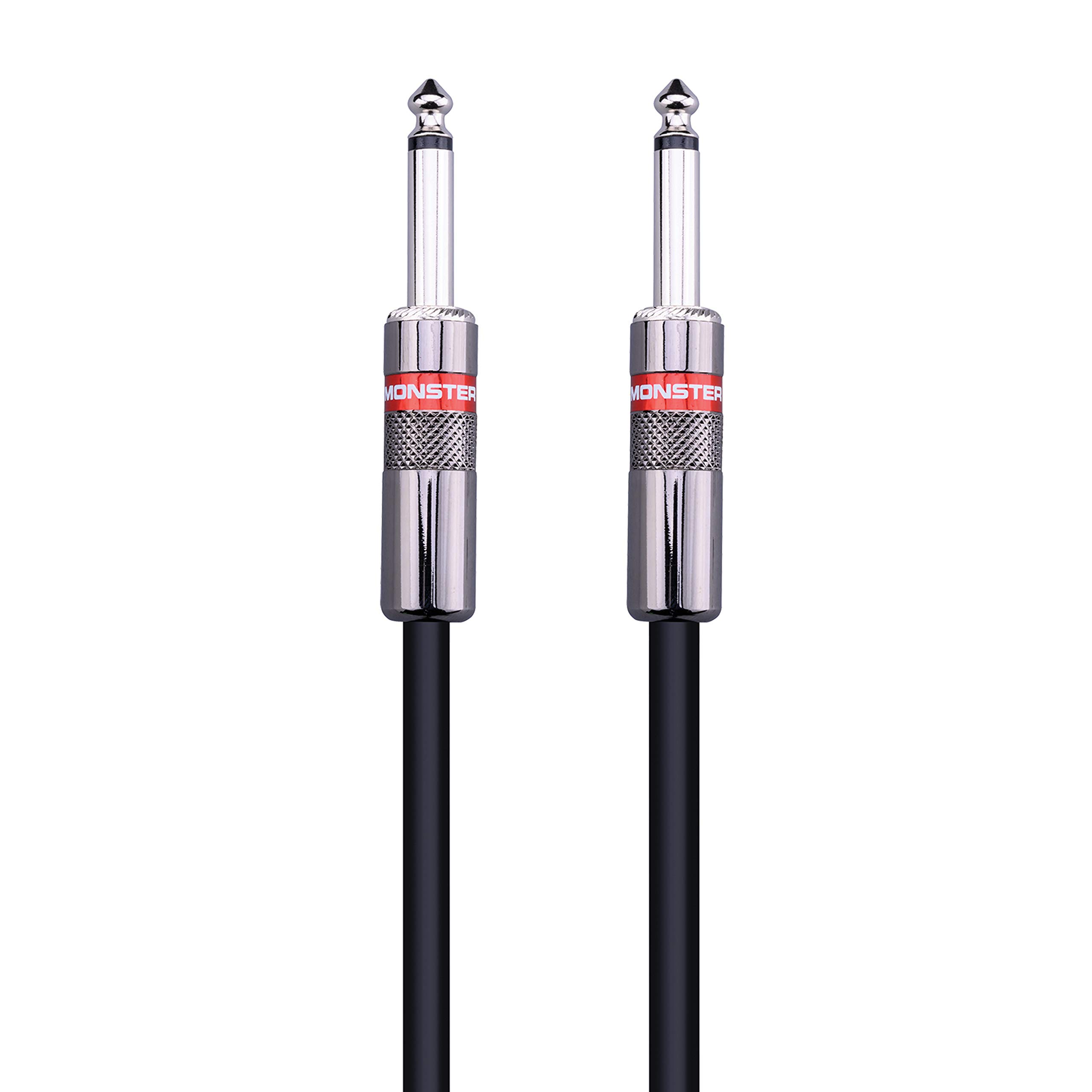 MonsterCable Prolink Classic Speaker Straight to Straight, 6 ft, Straight 1/4 Plugs