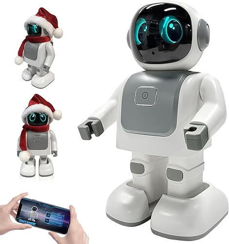 Gsou Altavoz Bluetooth inteligente robot inteligente para caminar y bailar para niños de 3 a 10 años, compañero íntimo para adultos y niños, altavoz