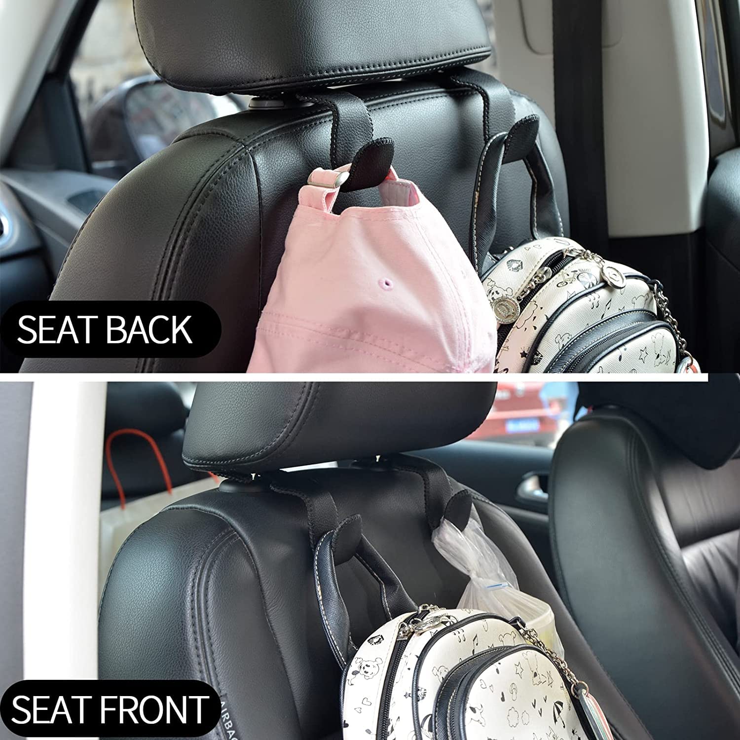 【美品】JAGUAR純正用品 ヘッドレスト ハンガー／フック Amazon.co.jp: 車用フック ユニバーサル 車 後部座席 ヘッドレスト
