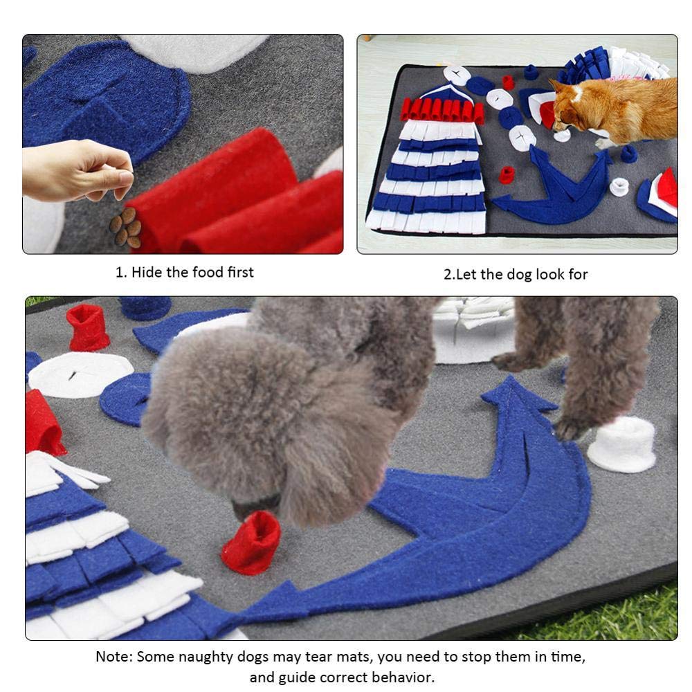 Trainingspads Für Hunde Pet Training Schnüffelmatte Hund Fütterungsmatte Waschbar Hund Katze Geruch Trainingspad Welpe Katze ReleaseStress Blanket 1St