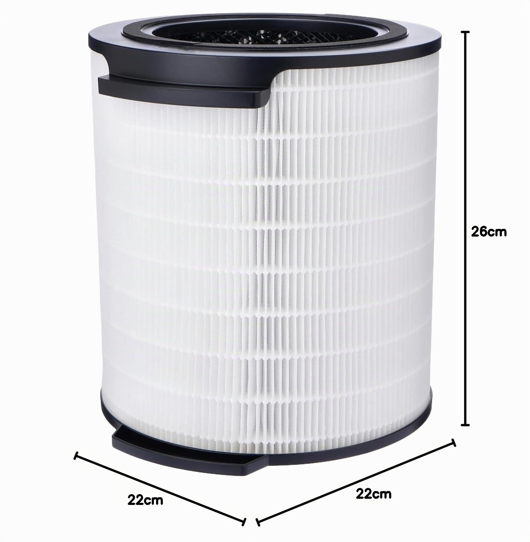 FYM860 Filtre de rechange compatible avec le purificateur d'air Philips AMF765/10 AMF870/15, 3 en 1 H13, filtre HEPA de rechange avec préfiltre et filtre à charbon actif FYM860/30