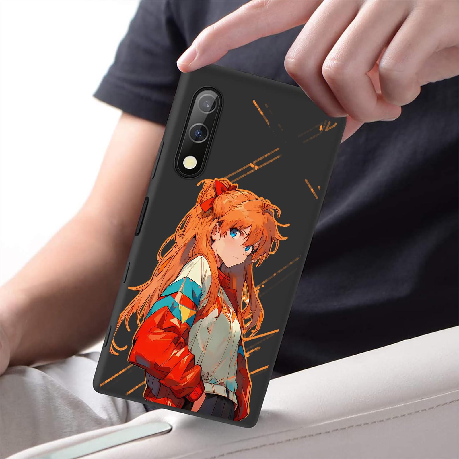 Amazon.co.jp: TEXTURE SNOW Xperia 5 III 用 ケース EVA 新世紀
