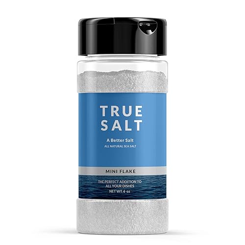 True Salt Mini sal de escamas Sal marina totalmente natural Ideal para Keto barbacoas asar hornear acabar frotar filete pollo mariscos pan galletas True Salt Mini sal de escamas Sal marina totalmente natural Ideal para Keto barbacoas asar hornear acabar frotar filete pollo mariscos pan galletas