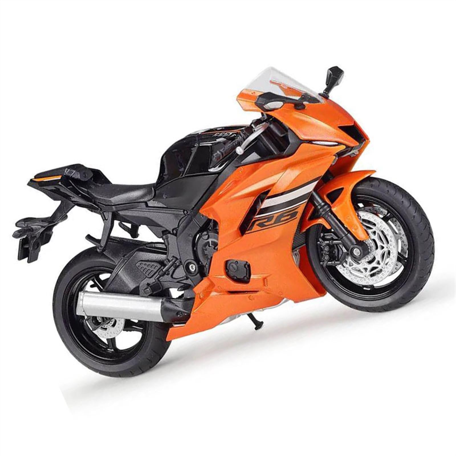 Modelo de Juguete para Yamaha YZF R6 2020 1/12 Modelo De Motocicleta Diecast Metal Moto Coleccionables