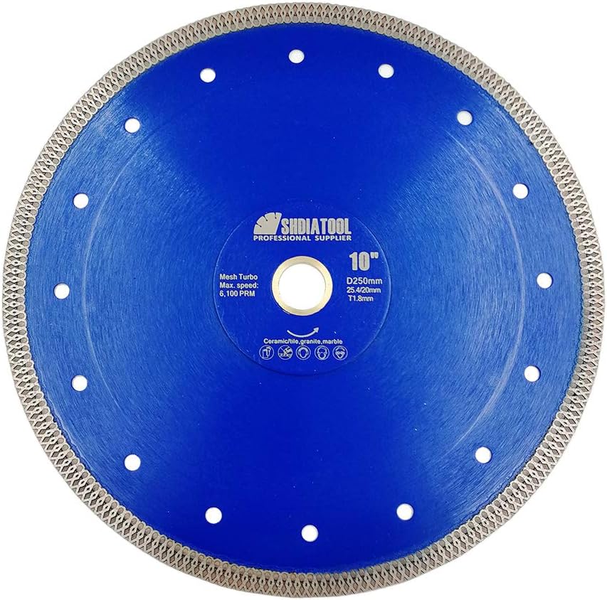 Lackmond BPS10 Beast Pro Porcelain Standard Core Tile Saw Blade 10
