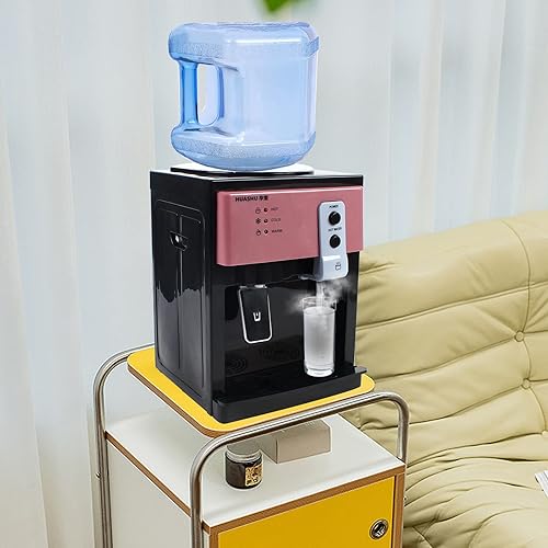 Miniatura 7 de Dispensador de agua de encimera de carga superior para dispensador de enfriador de agua caliente y fría de 5 galones, pequeña máquina eléctrica de