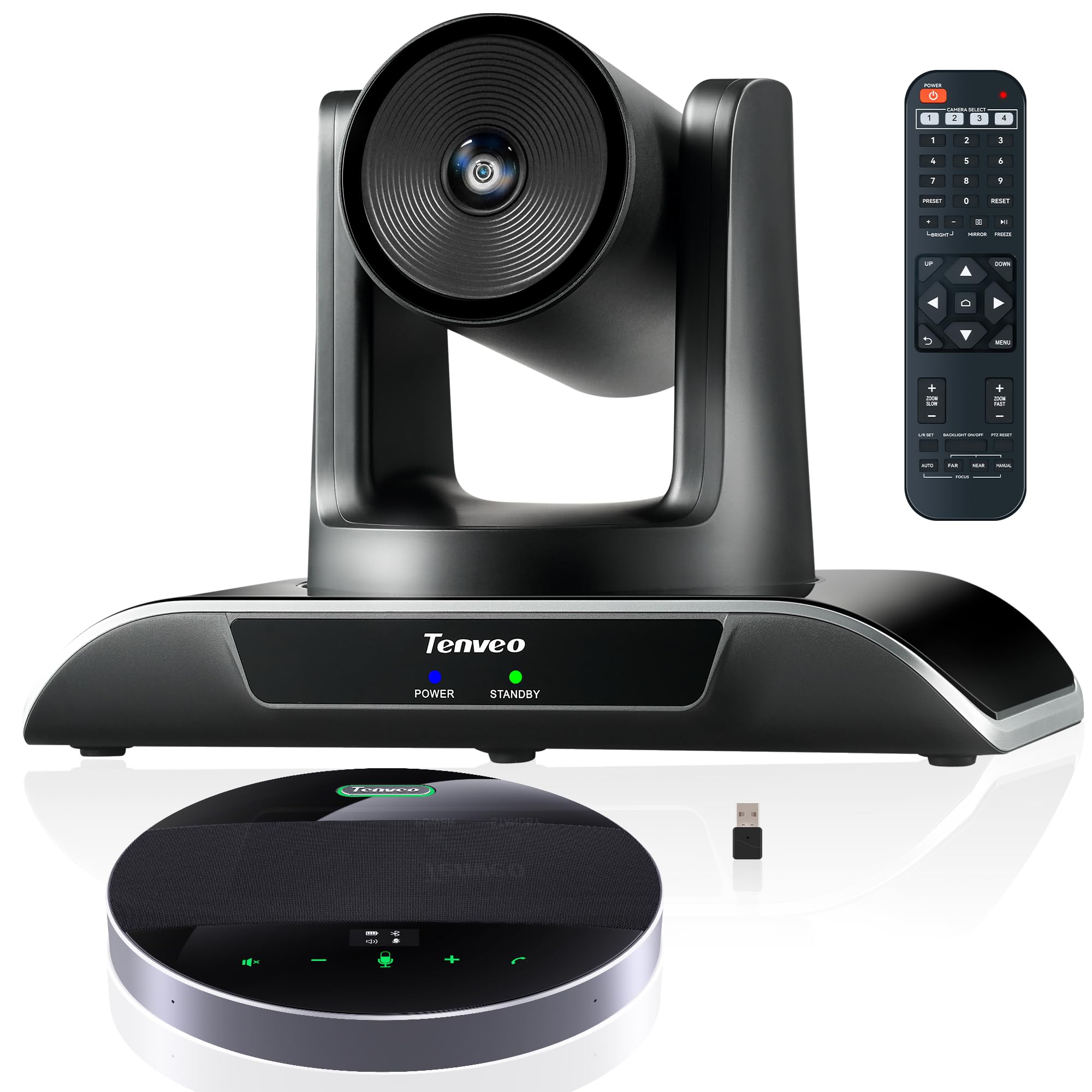 Amazon.com: Tenveo All-in-One Conference System 3X Optical Zoom