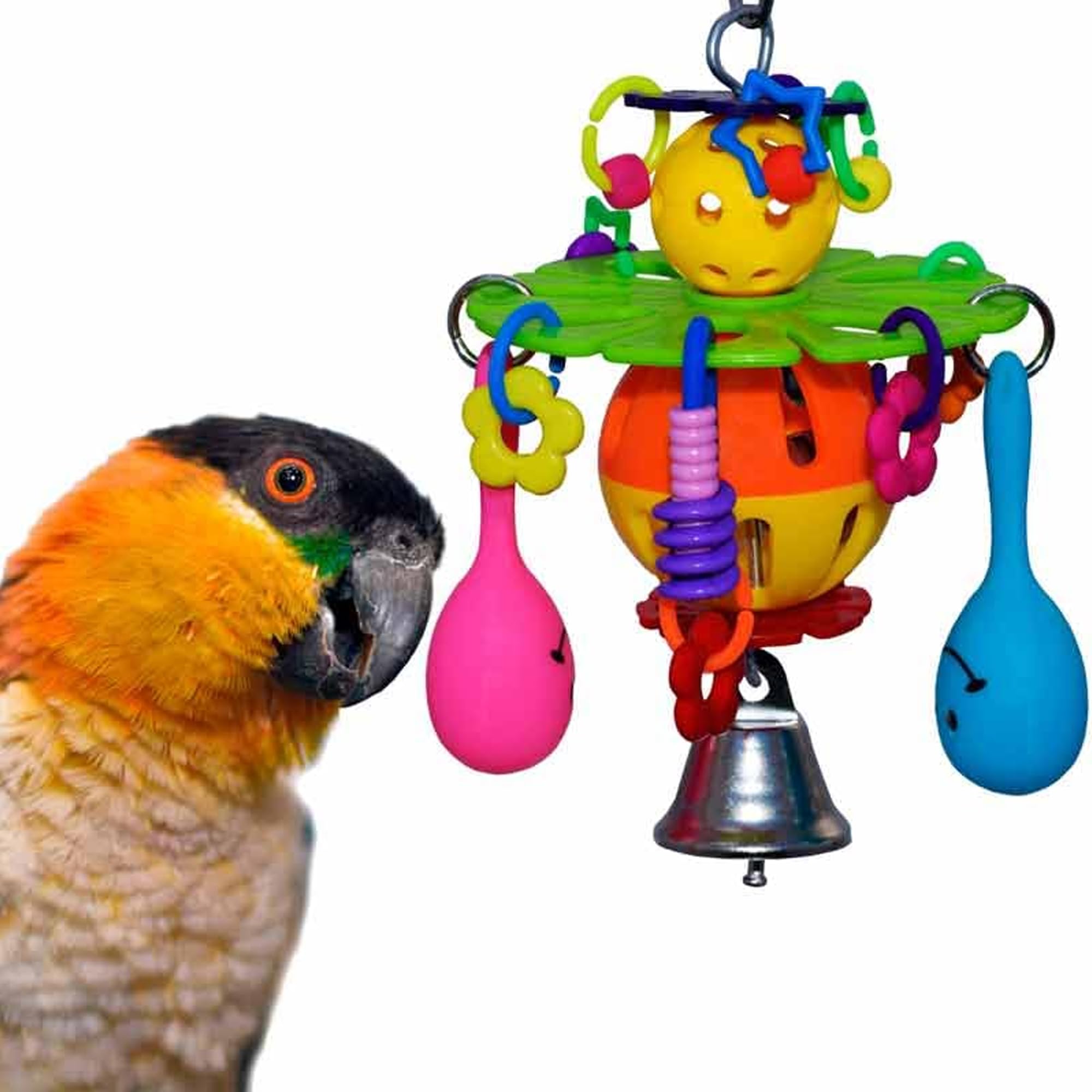 Super Bird Creations Maraca Blast for Small and Medium Size Birds