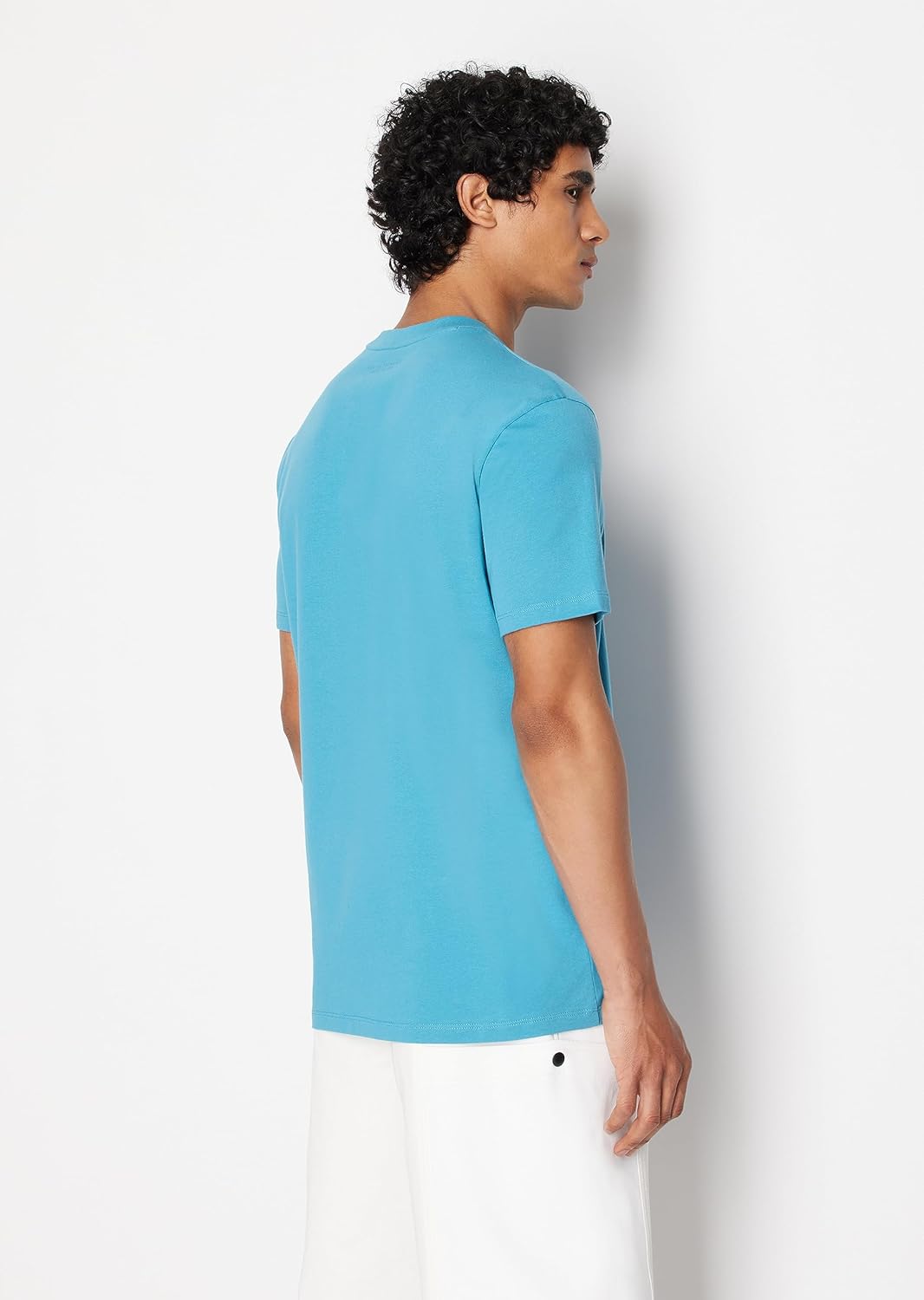 Armani Exchange Mens Regular Fit Big Logo Tee - Image 4