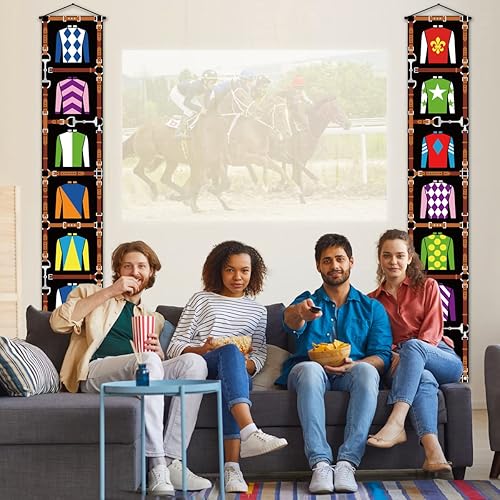 Miniatura 2 de Nepnuser Kentucky Porche Banner Derby Fiesta Puerta Frontal Ventana Pared Interior Exterior Decoración Cabina de Fotos Telón de fondo