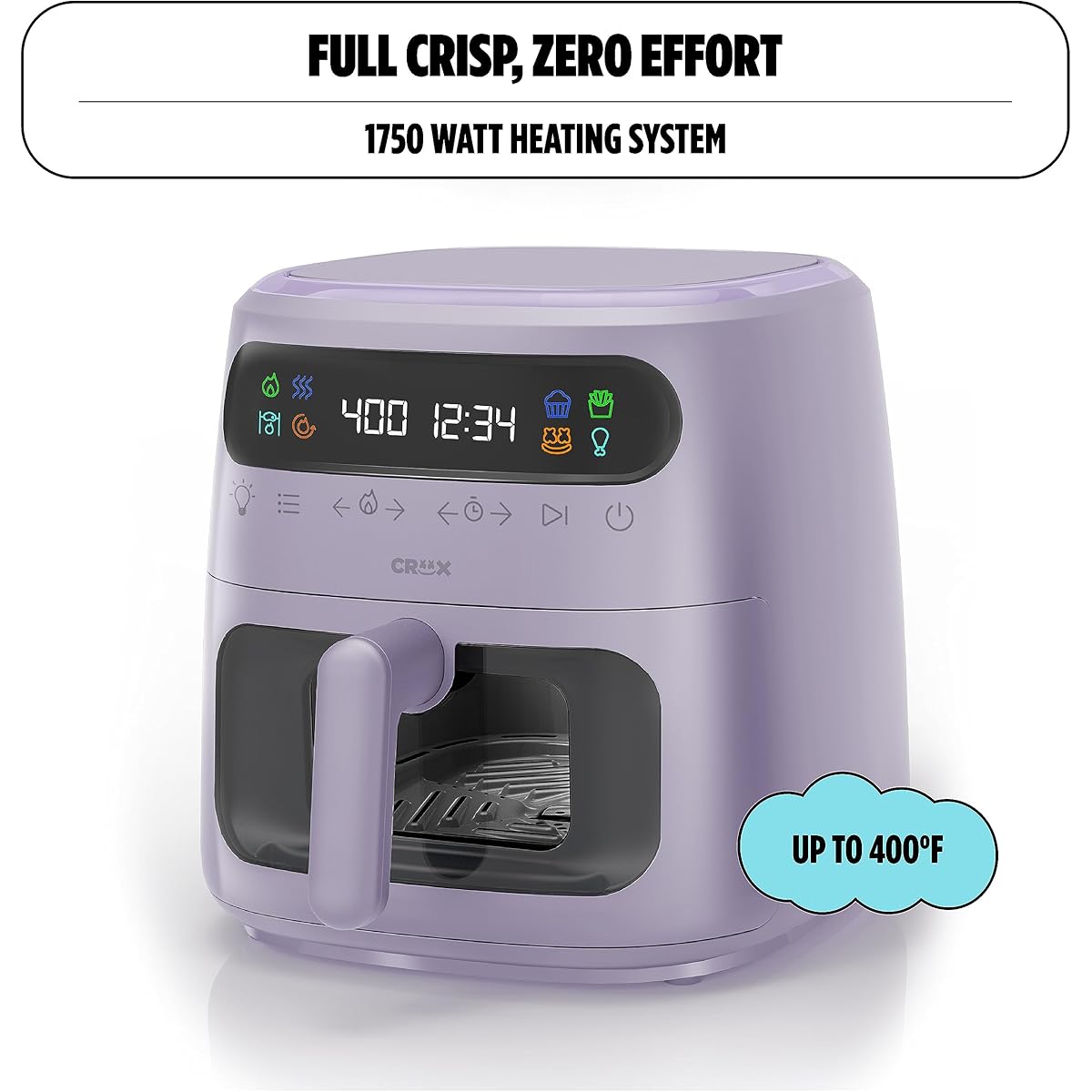 CRUX x Marshmello 8.0 QT Digital Air Fryer - Thumbnail 2