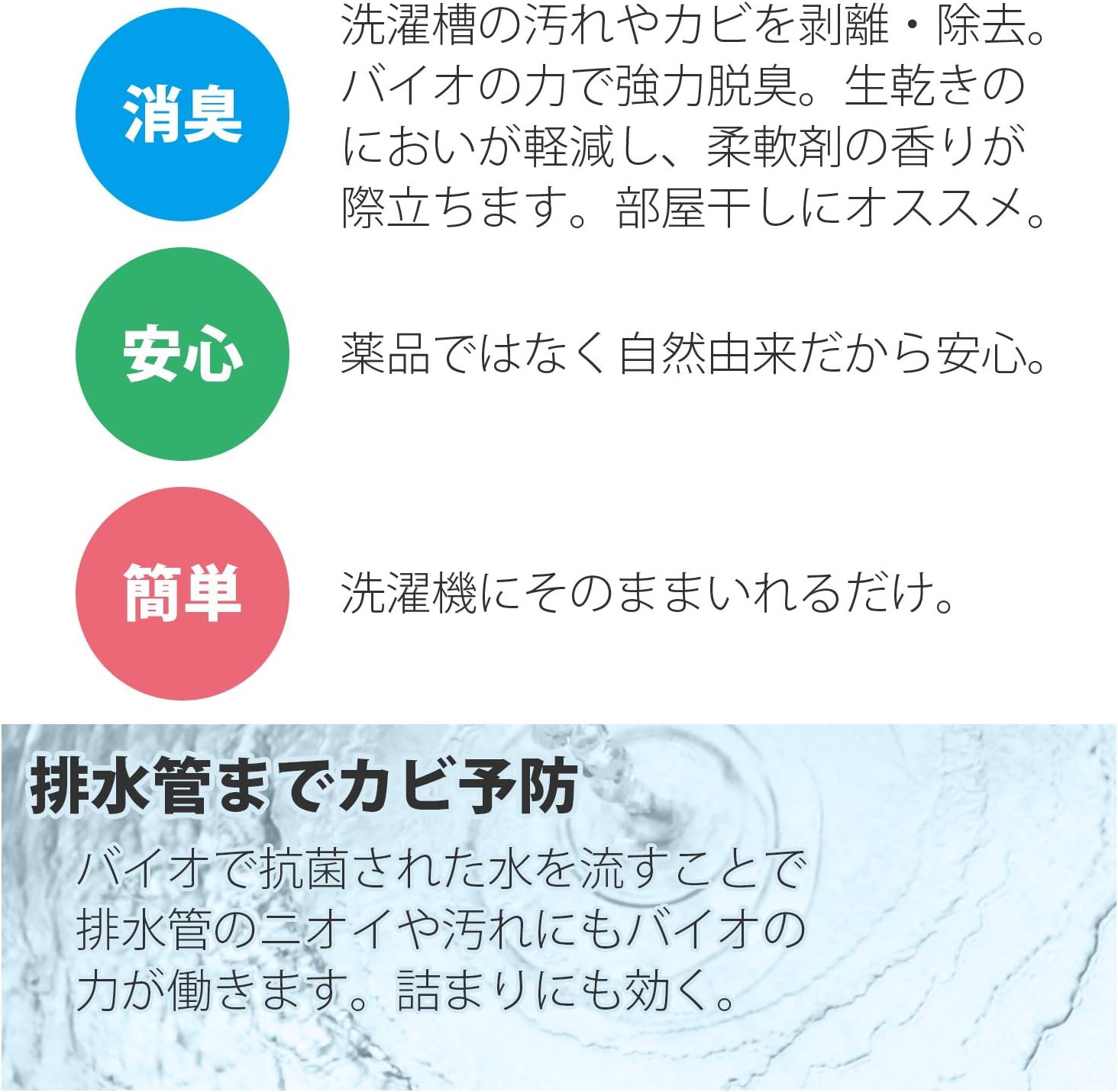 Amazon 洗濯機用 バイオアイボールネオ 洗濯槽クリーナー 洗浄 汚れ 臭い カビ 生乾き 部屋干し 排水管 洗濯物 全自動 ドラム式 エコ 効果 約6ヶ月 ホテイ産業 ドラッグストア