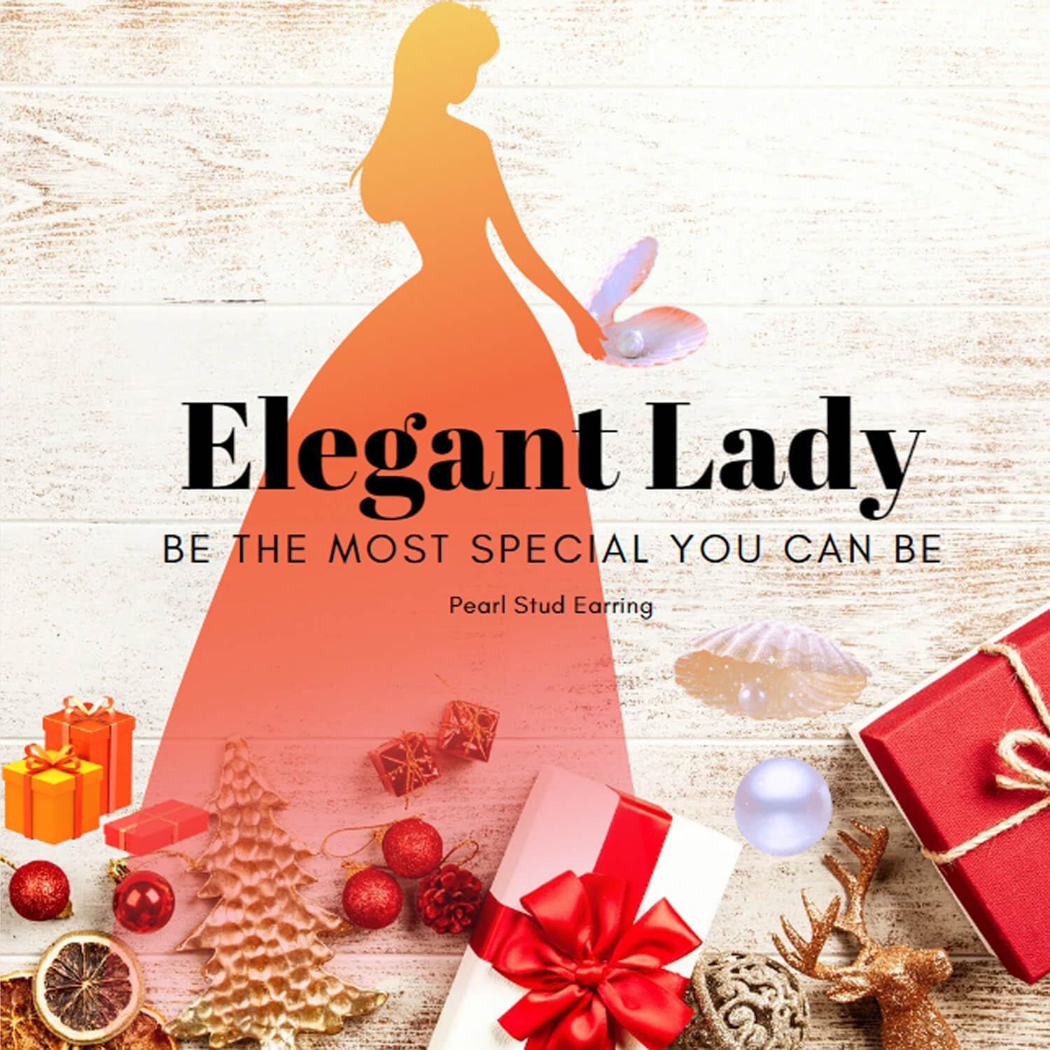 Lantine Pearl Stud Earrings-925 Sterling Silver Genuines Freshwater Cultured Pearl Earrings Studs For Women Size Choose - Image 8