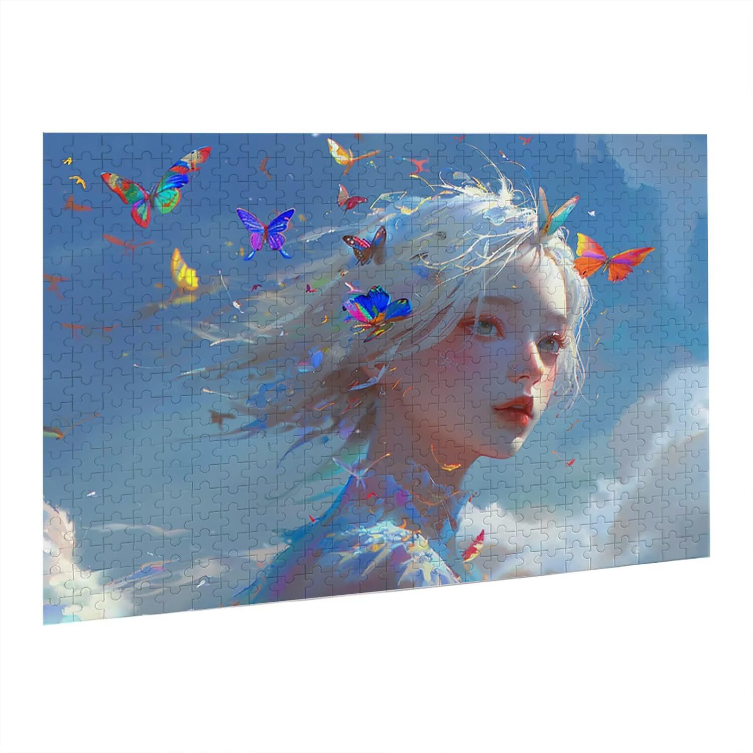 Jigsaw Puzzle, 4000 Pezzi Puzzle Classici, Farfalla Puzzle Rilassamento Intelligence, Mpossibile Difficile Puzzle Impegnativo per Adulti Puzzle Gioco Familiare, Regalo per Amore Amico Donnafr0-994
