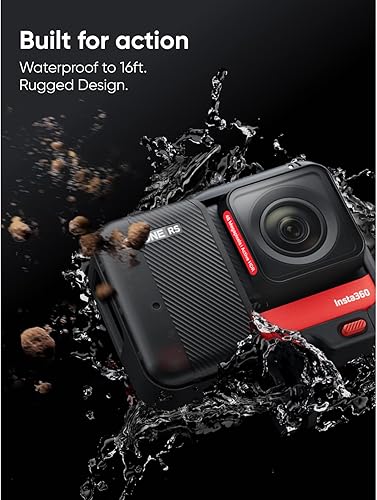 Miniatura 6 de Insta360 ONE RS 4K Edition - Cámara de acción impermeable 4K de 60 fps con estabilización FlowSate foto de 48 MP HDR activo edición de IA