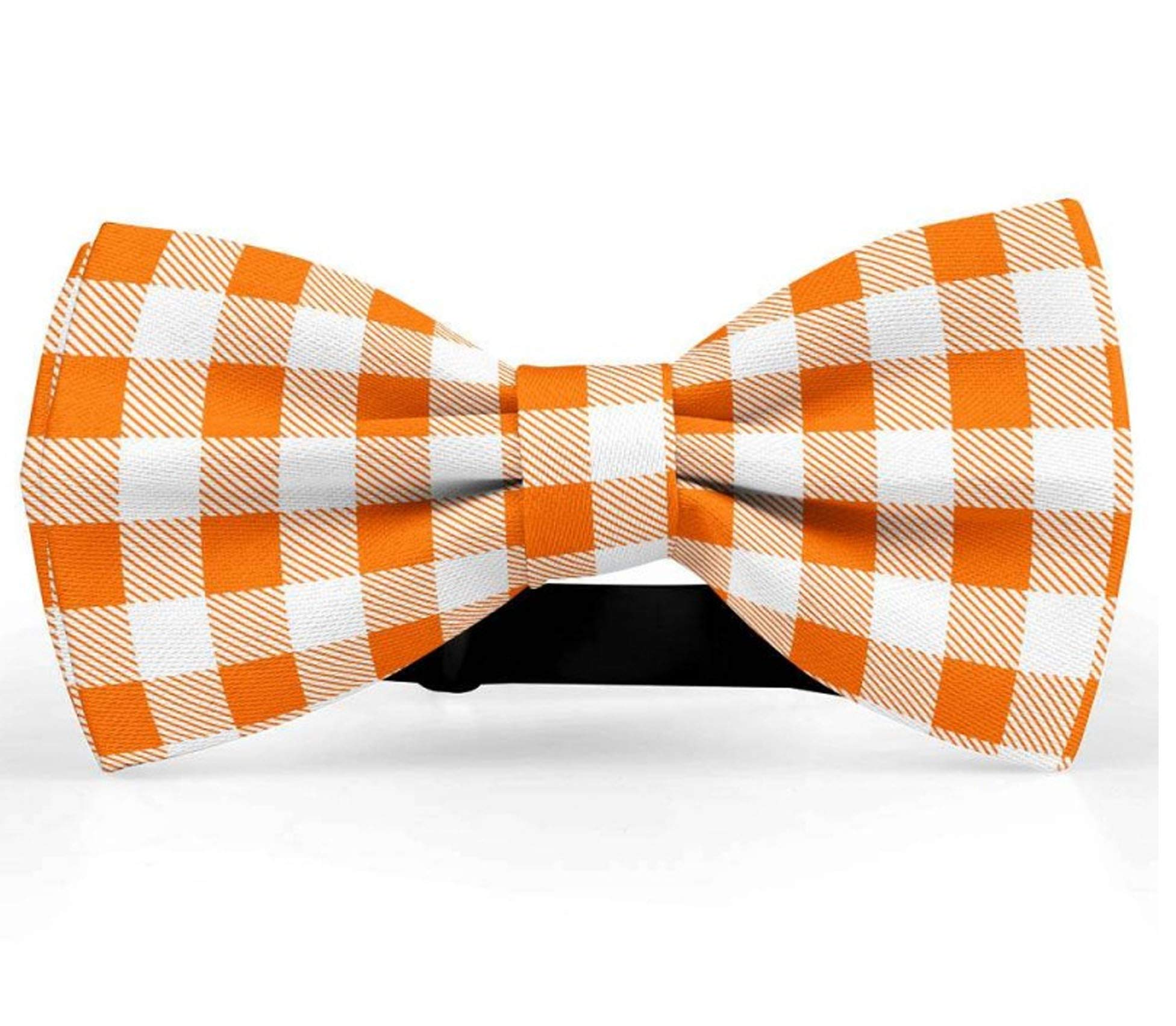 RR Design Cute Soft Dog with Bowtie, Detachable Adjustable Bow Tie Collar Pet Gift - Orange Plaid (L) (B0925DNMBD) Amazon Price History, Amazon Price Tracker