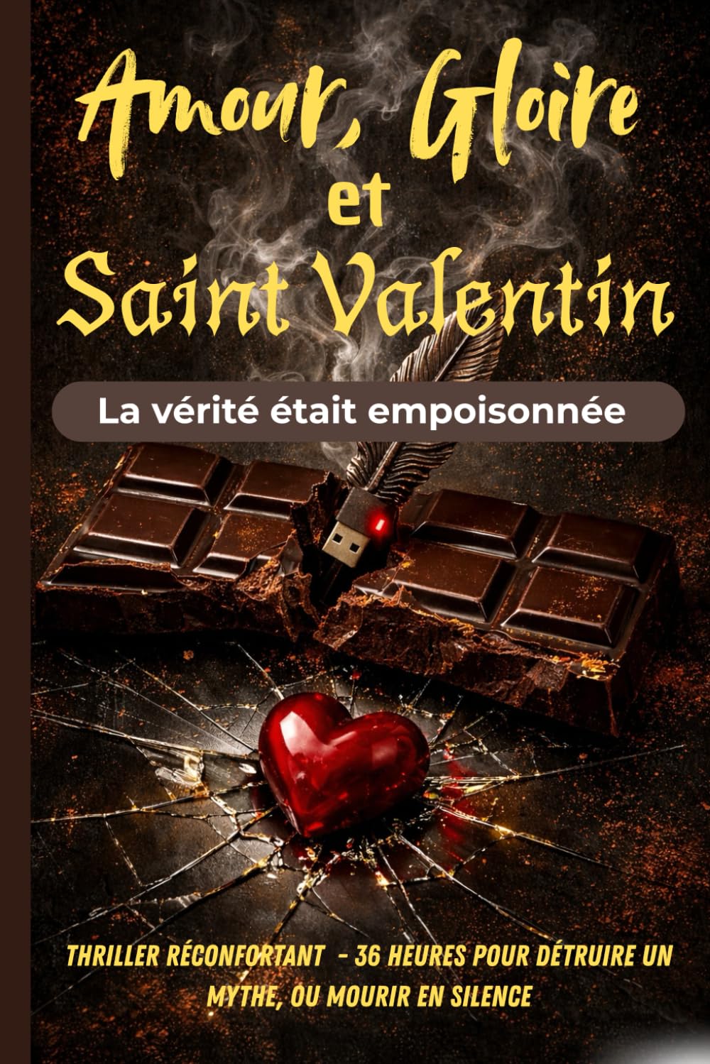 Amour, gloire et Saint-Valentin : La vérité était empoisonnée: Thriller réconfortant - 36 heures pour détruire un mythe, ou mourir en silence