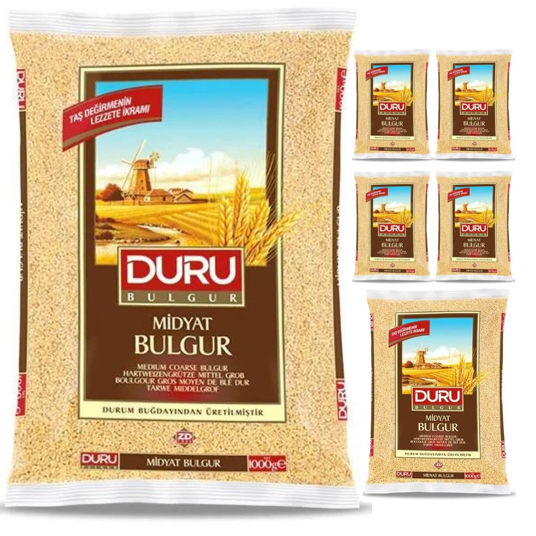 Duru Bulgur Midyat 1000 Gramm x 6 Stück
