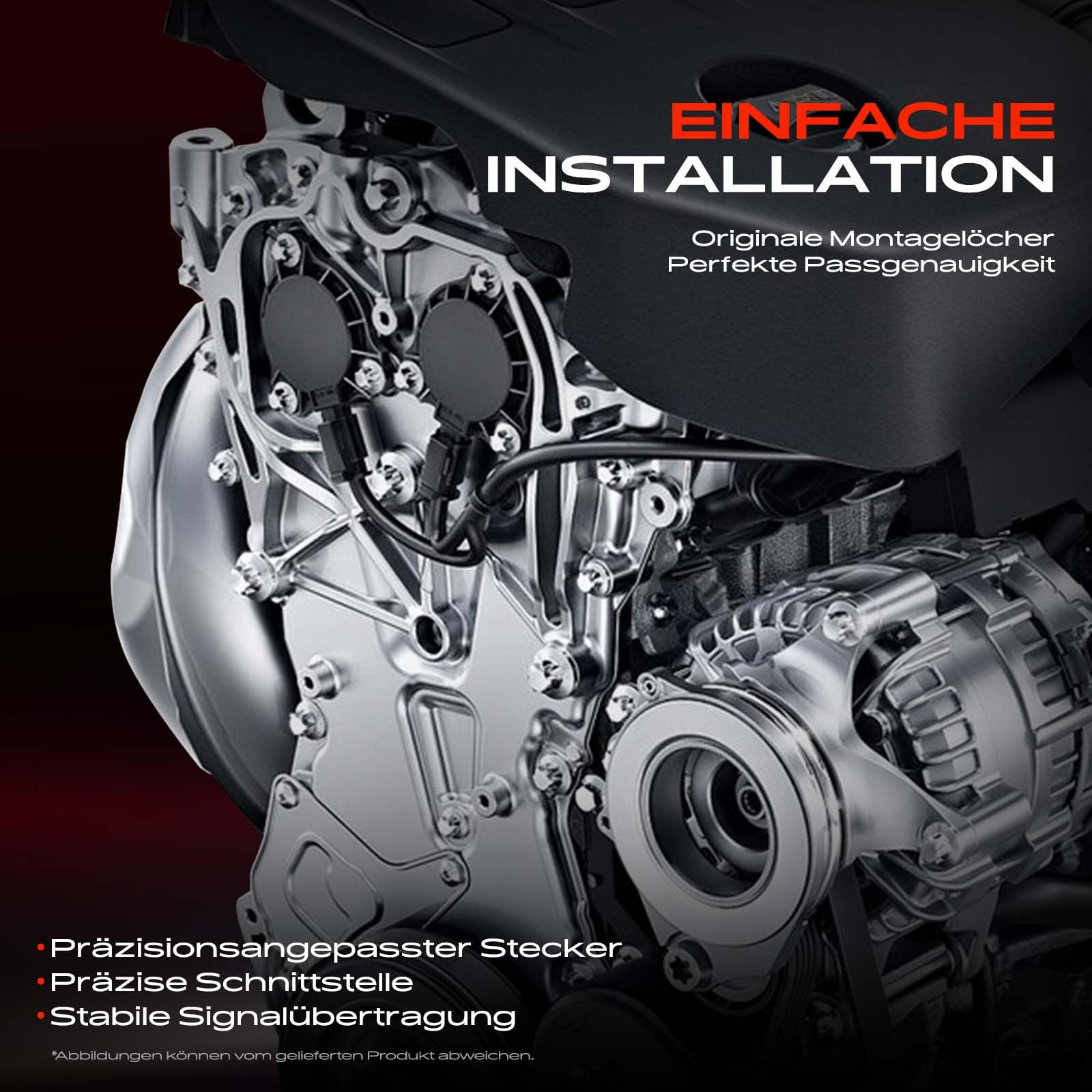 Frankberg Nokkenasversteller compatibel met 1-serie E81 116i-120i 1-serie E87 116i-120i 3-serie E90 316-330 3-serie Coupe E92 316-330 5-serie E60 520-530 6-serie E63 630i vervanging # 1 136755. 00032