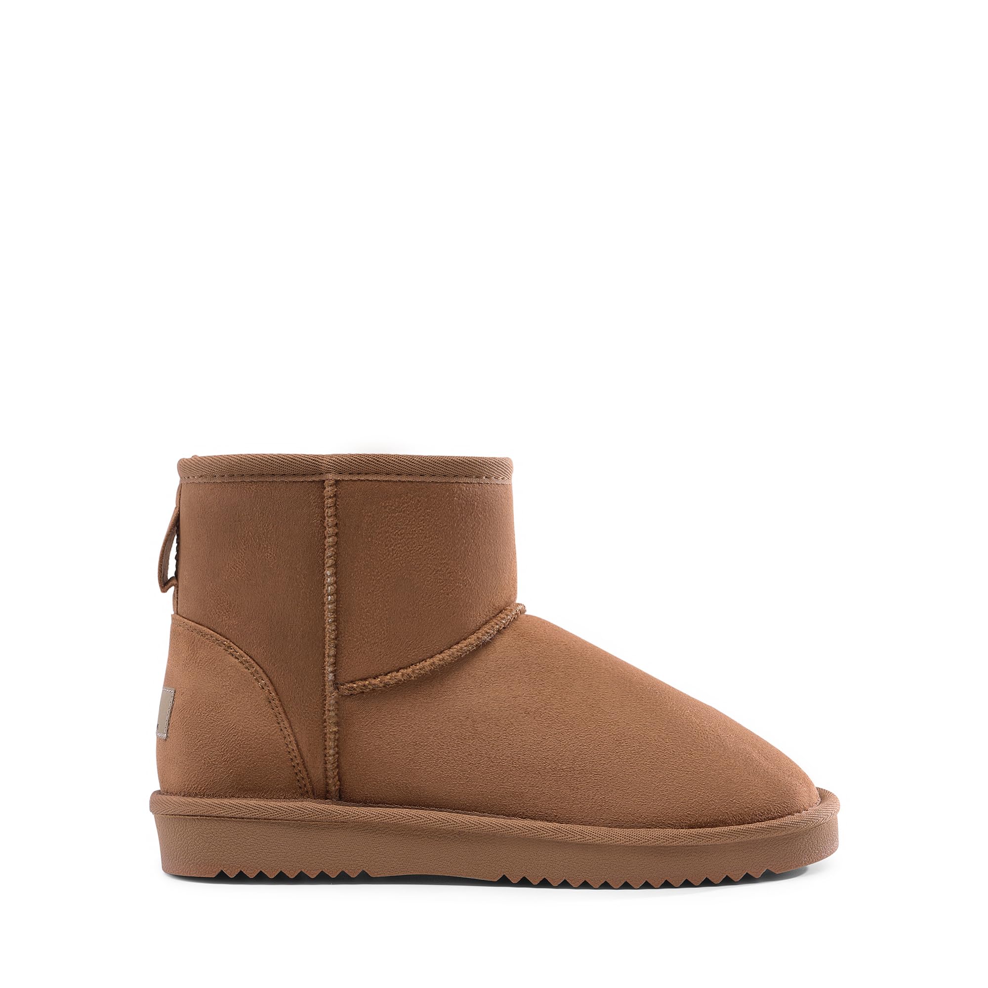 DREAM PAIRS FuzzyClassico Stivali Basso Stivali da Neve Invernali da Donna Stivali da Neve Classico Impermeabile Caldo con Antisdrucciolo Pelliccia Sintetica Stivali