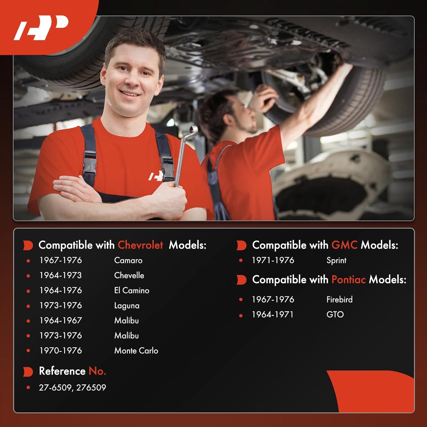 A-Premium - Power Steering Gearbox Gear Box Compatible with Chevrolet Malibu, Camaro, Chevelle, El Camino, Laguna, Monte Carlo & GMC Sprint & Pontiac Firebird, GTO