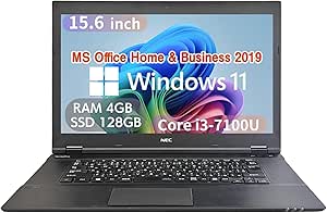 整備済み品】NEC ノートPC VK23 / 15.6型 / Win11 Pro/MS Office