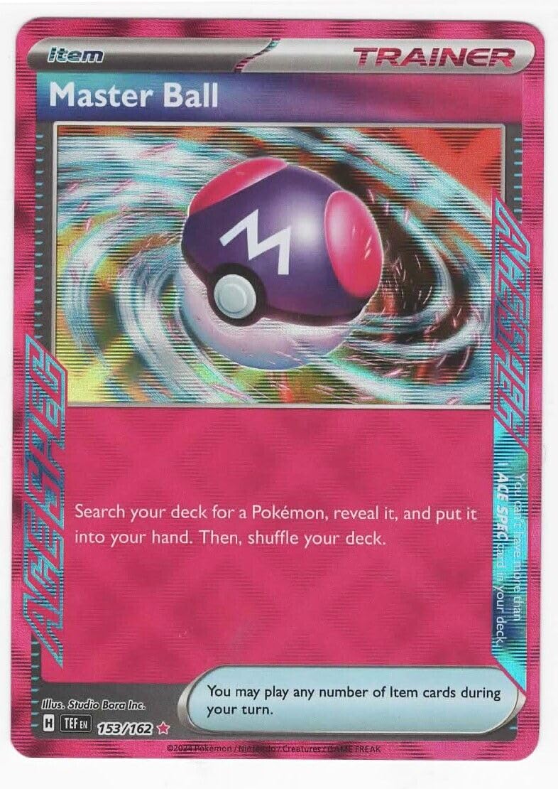 Amazon.com: Pokemon – Master Ball 153/162