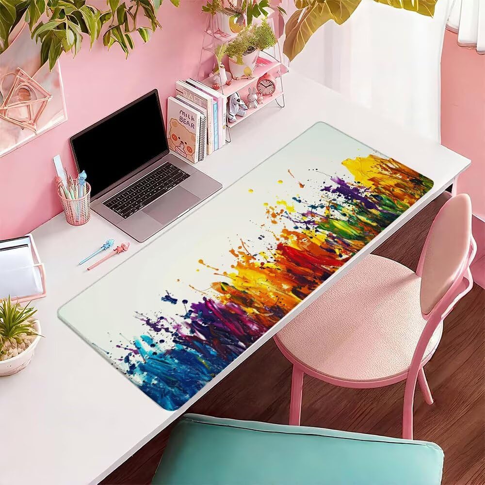 Mouspad XXL 900x400x3mm Mouse Pad Groß Abstrakt 3-F5CG9