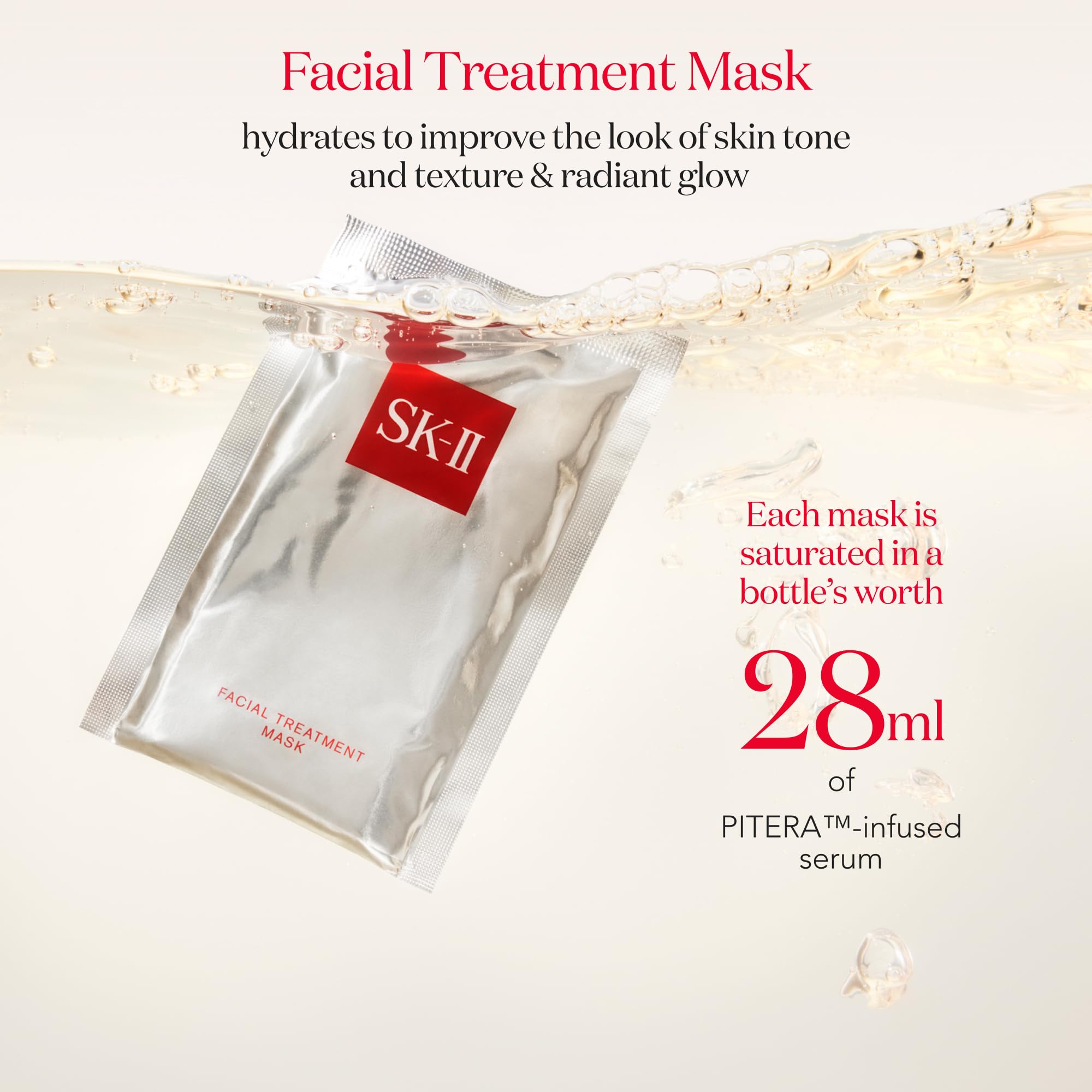SK-II Glow Up Duo Anti-Aging Skincare Set with Facial Treatment Essence and 3 Face Masks
