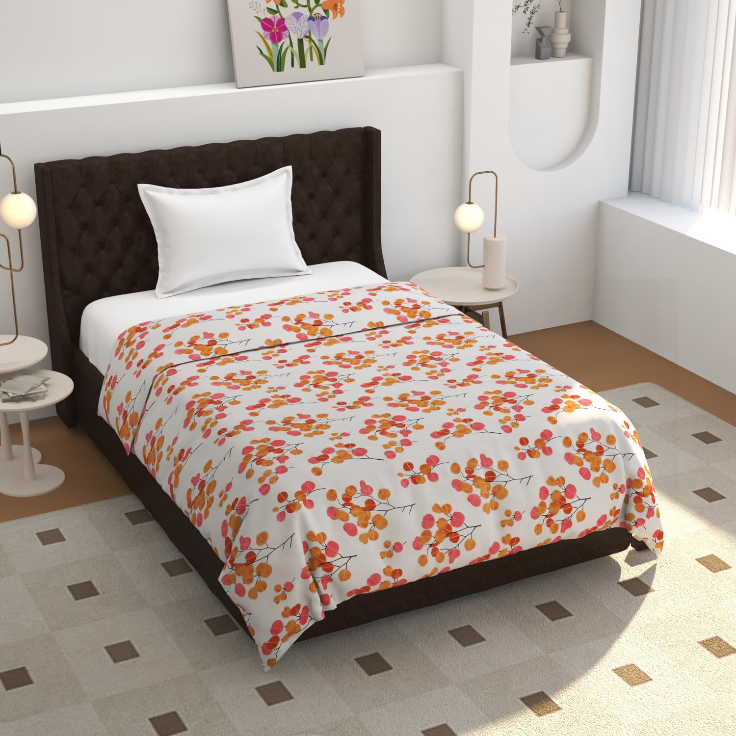 Premium Cotton Duvet Cover - Single & Double Bed -10